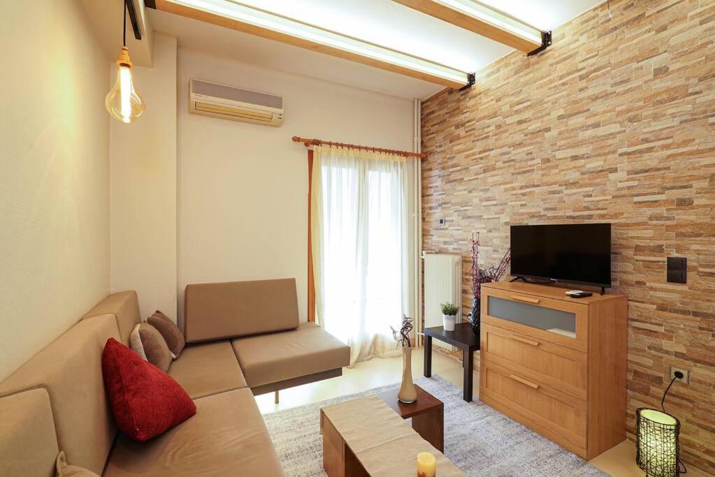 Cozy Athens Apartment / 2' From Metro Station Luaran gambar
